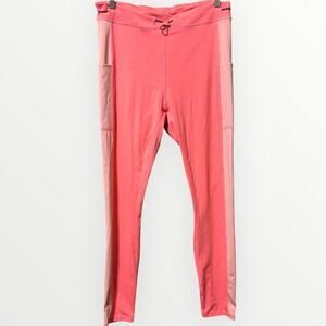 Fabletics Motion 365 Orange/ Peach Leggings Size XL